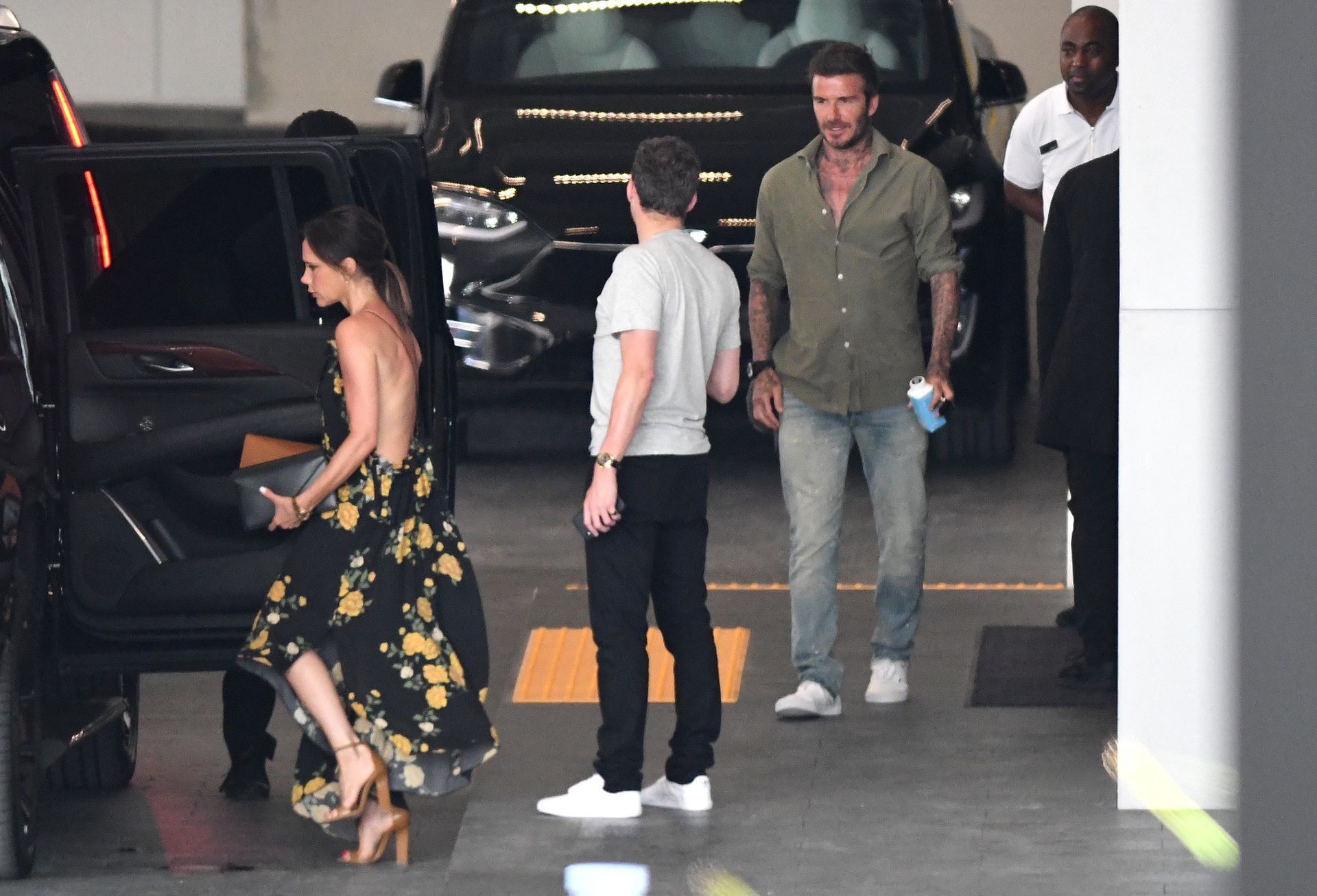 Victoria Beckham Wears A Backless Dress As She Goes Luxury Apartment Hunting In Miami 0022
