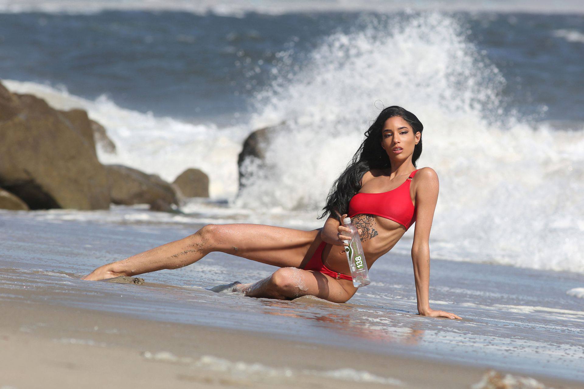 Briana Marie – Sexy Toned Body In Hot Bikini Photoshoot For 138 Water In Malibu 0023