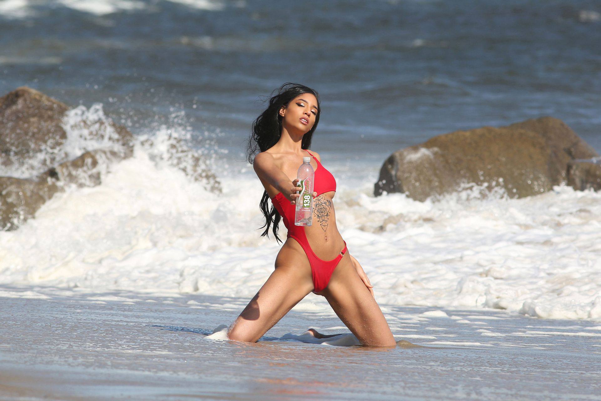 Briana Marie – Sexy Toned Body In Hot Bikini Photoshoot For 138 Water In Malibu 0024