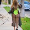 Farrah Abraham – Sexy Big Ass In Neon Green Swimsuit Out In Los Angeles 0004