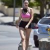 Jayde Nicole – Sexy Curves In Tiny Shorts And Sports Bra Out In Los Angeles 0002