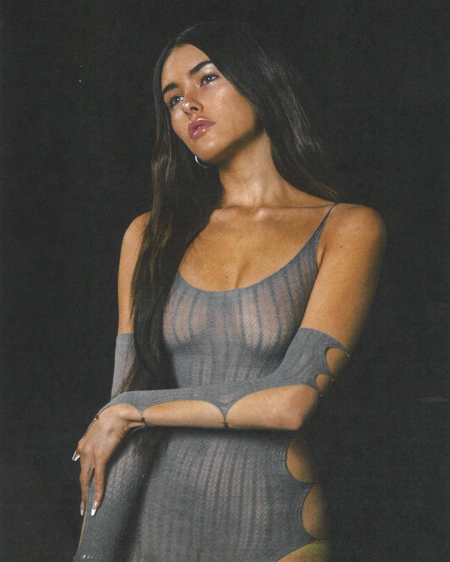 Madison Beer - Sexy Boobs in Wet See-Through Outfit TheSexTu