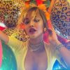 Rita Ora – Sexy Boobs In Deep Cleavage Photoshoot 0003