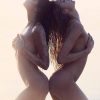 Romee Strijd & Taylor Marie Hill – Beautiful Bodies In Naked Photoshoot On The Beach 0001