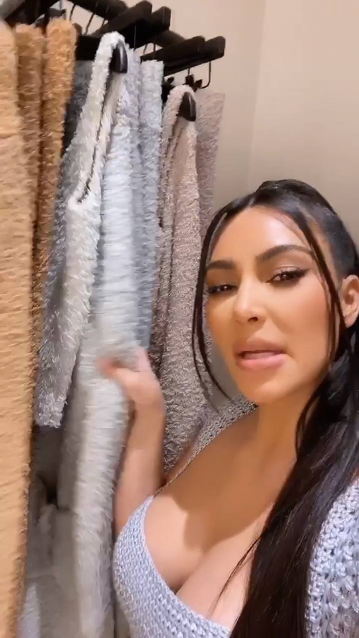 Kim Kardashian – Sexy Big Boobs In Deep Cleavage Video 0007