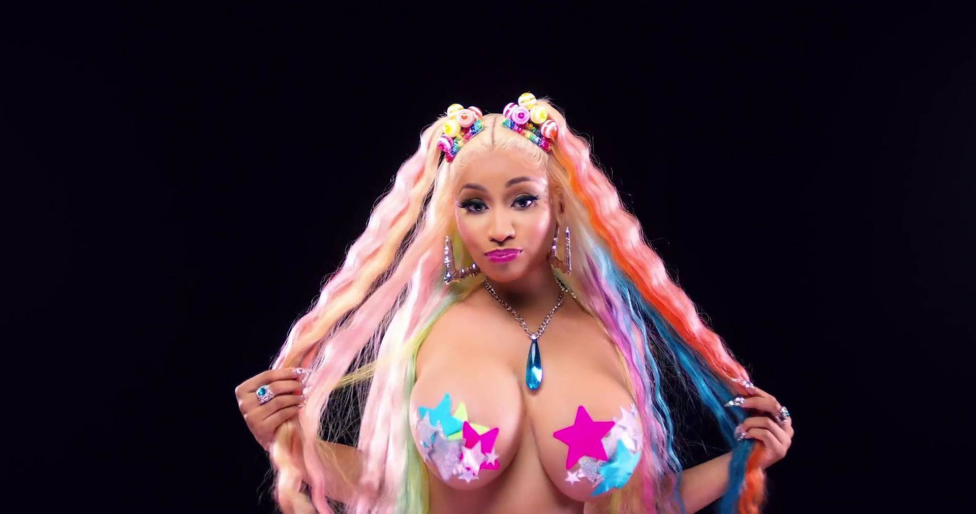 Nicki Minaj - Huge Sexy Boobs and Ass in "Trollz" Music Video TheSexTube