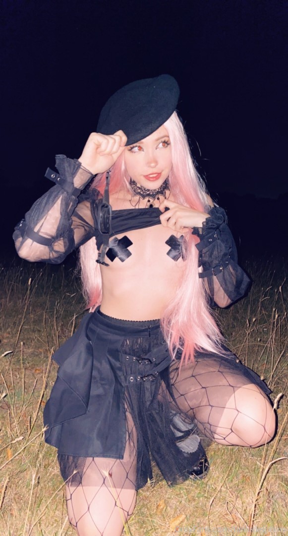 Belle Delphine Night Time Outdoors Onlyfans 0002