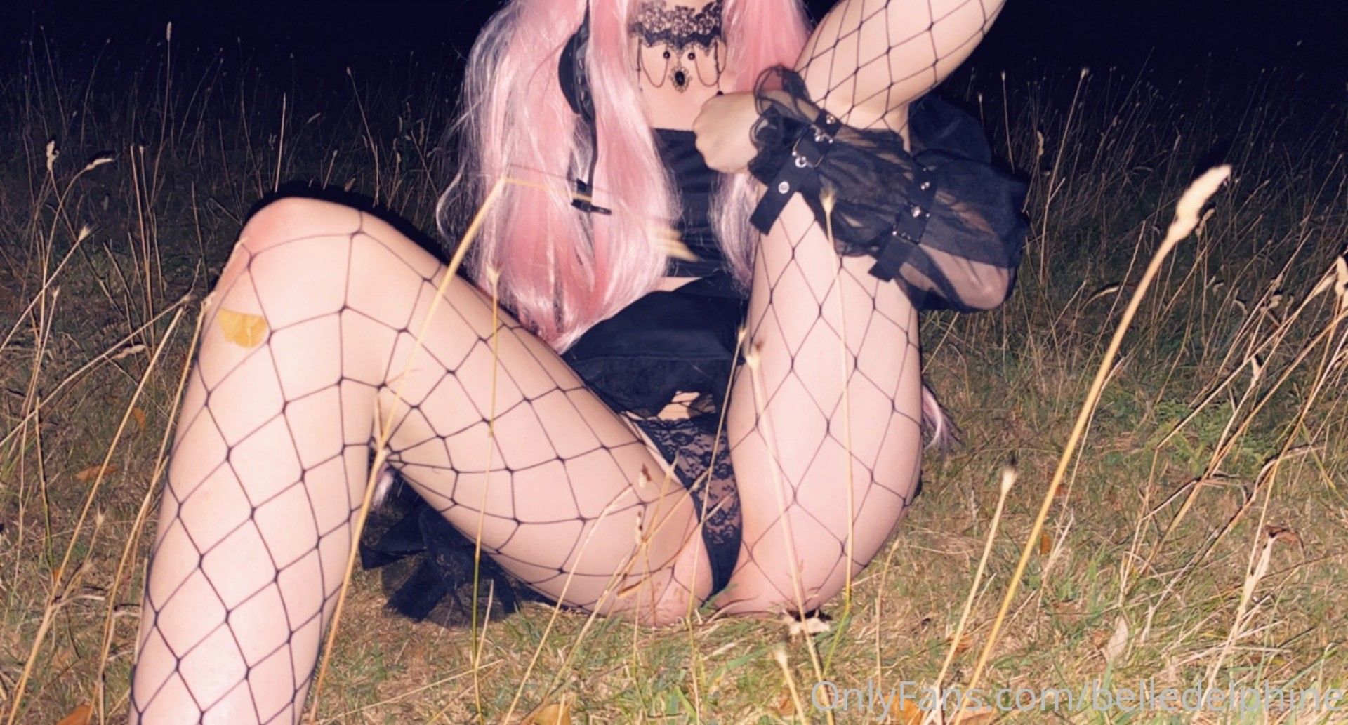 Belle Delphine Night Time Outdoors Onlyfans 0006