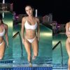 Natalie Roush Nipple Visible In White Bikini Nude Video Leaked