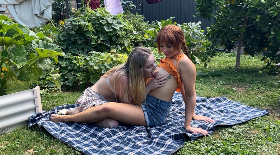 Ersties.com Charlie F. & Nova H. Intimate Moments Surrounded By Delicious Fruits…