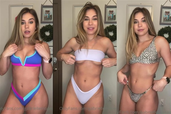 Gabrielle Moses Onlyfans Lingerie Try On Haul Video Leaked