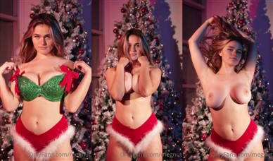 Megan Guthrie Nude Boobs Teasing In Christmas Video Leaked