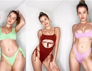 Lea Elui Nude Bikini Try On Deleted Video Leaked