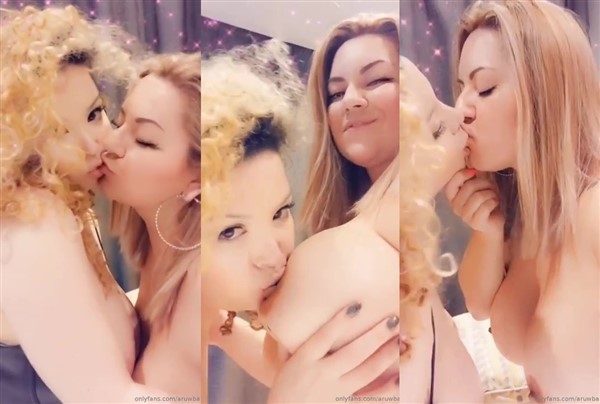Ruwba Lesbian Kissing Sucking Big Tits Video Leaked