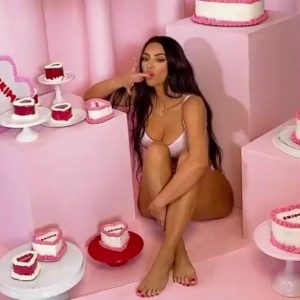 Kim Kardashian Lingerie Skims Photoshoot Bts Video Leaked