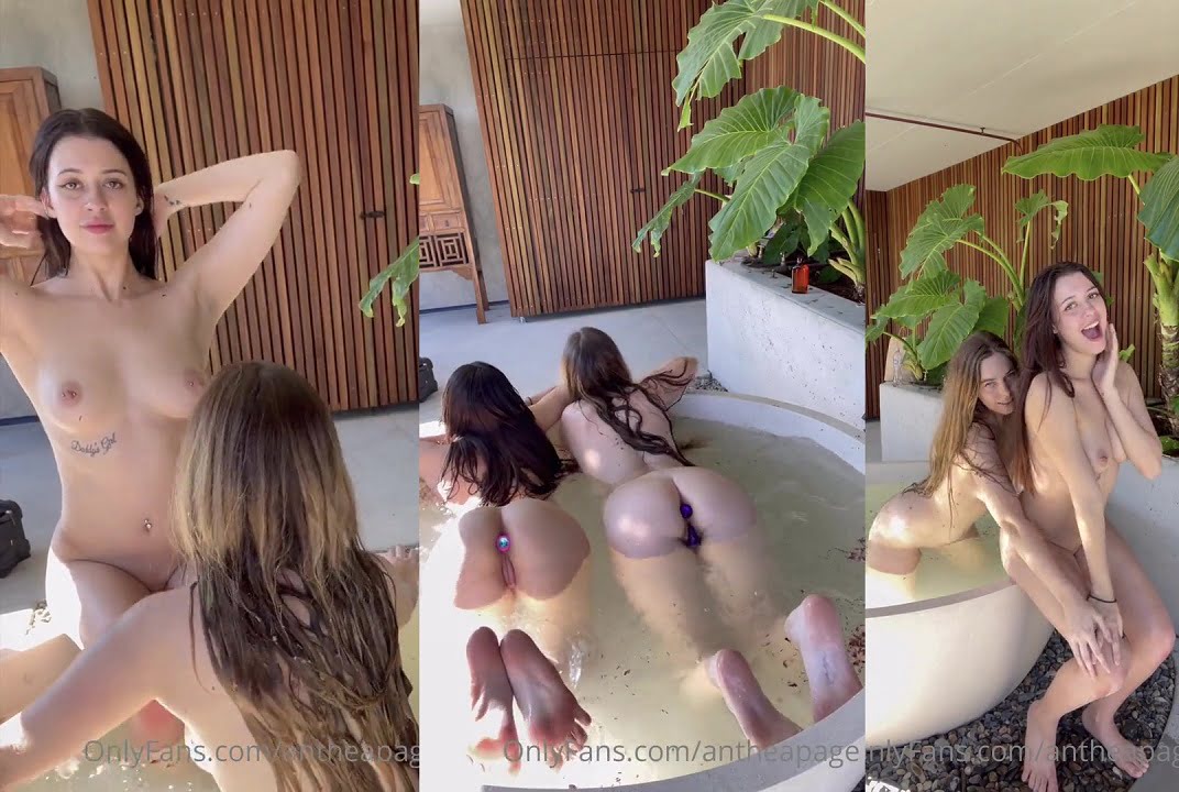 Anthea Page Nude Hot Tub Lesbian Sex Onlyfans Video Leaked