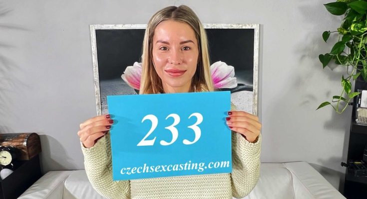 Czech Sex Casting With Lucky Bee In Blonde Without Limit Shows Her Skills
