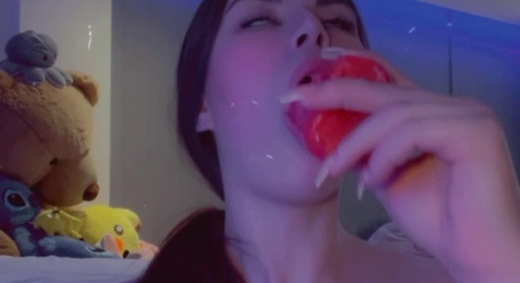 Lauren Alexis Candy Dildo Deepthroat Onlyfans Video Leaked