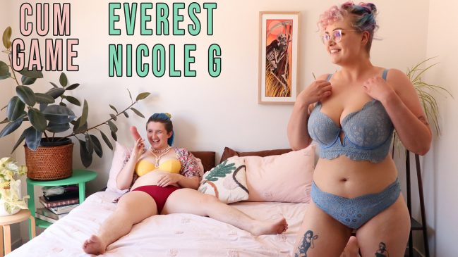 Girls Out West with Everest & Nicole G in Cum Game