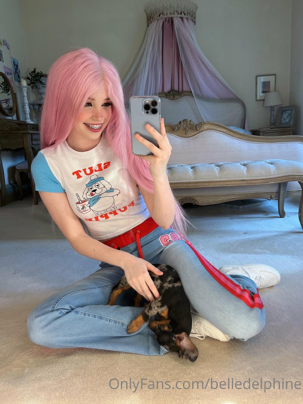 Belle Delphine And Puppy Onlyfans Set Leaked 0006