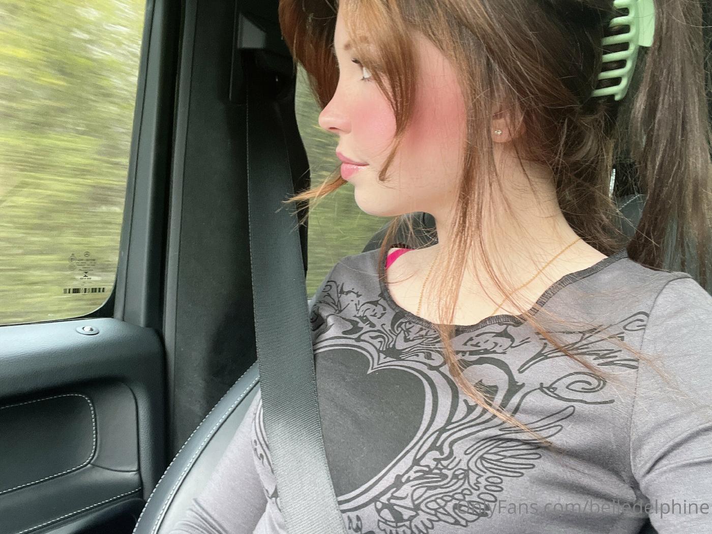 Belle Delphine Car Candid Selfies Onlyfans Set Leaked Vgiytq