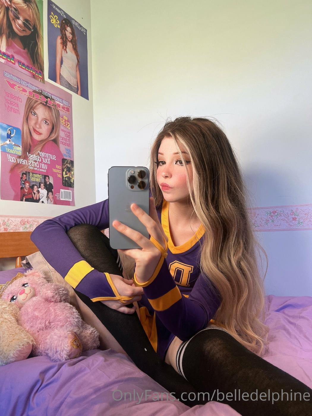 Belle Delphine Cheerleader Outfit Onlyfans Set Leaked Bumpex