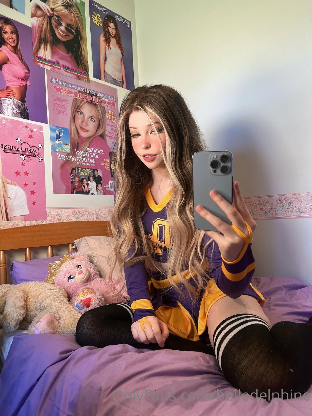 Belle Delphine Cheerleader Outfit Onlyfans Set Leaked Gxrthw