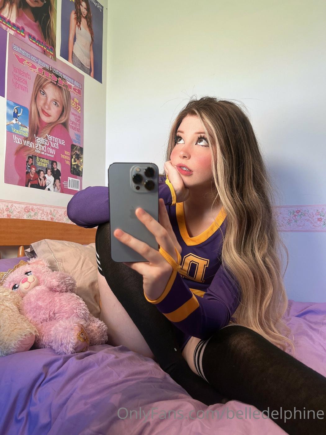 Belle Delphine Cheerleader Outfit Onlyfans Set Leaked Weizif