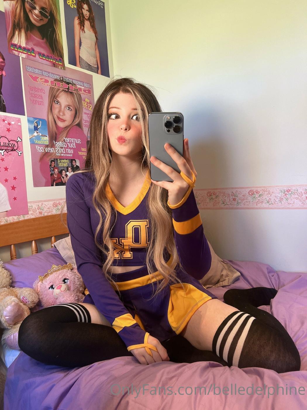 Belle Delphine Cheerleader Outfit Onlyfans Set Leaked Wuofbc
