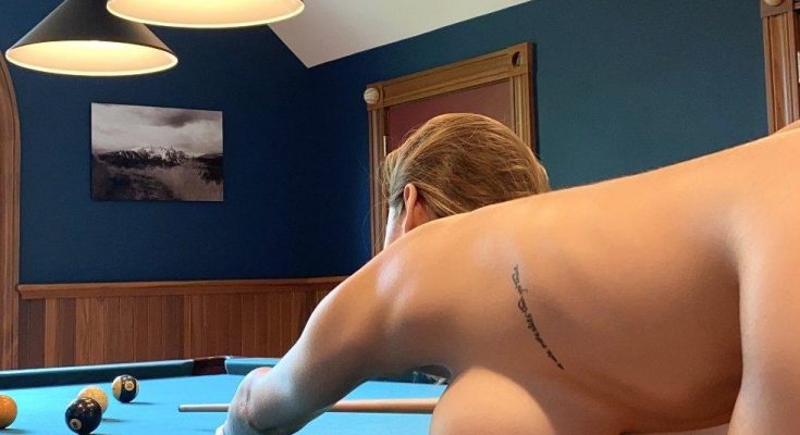Ashley Tervort Nude Billiards Pool Game Onlyfans Set Leaked 0003