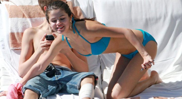 Selena Gomez Sexy Bikini Paparazzi Set Leaked 0005