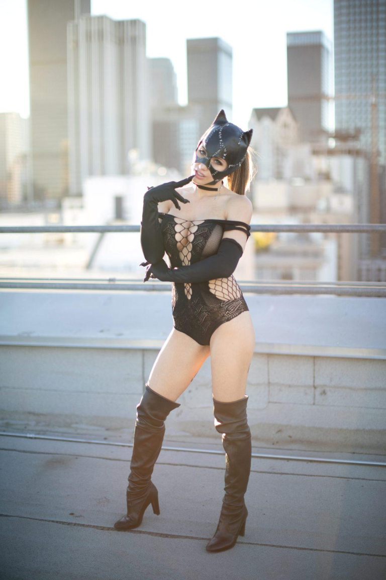 Liz Katz Nude Catwoman Bondage Cosplay Onlyfans Set Leaked Thesextube