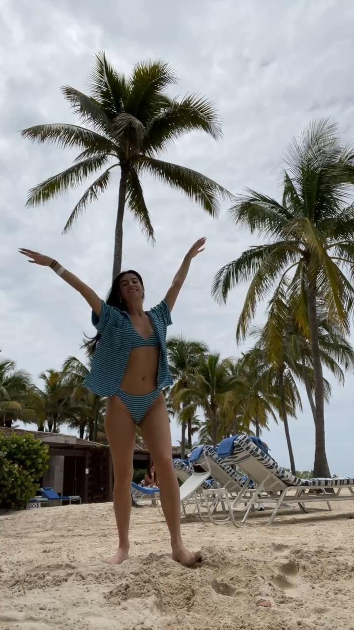 Charli Damelio Bikini Beach Dance Video Leaked