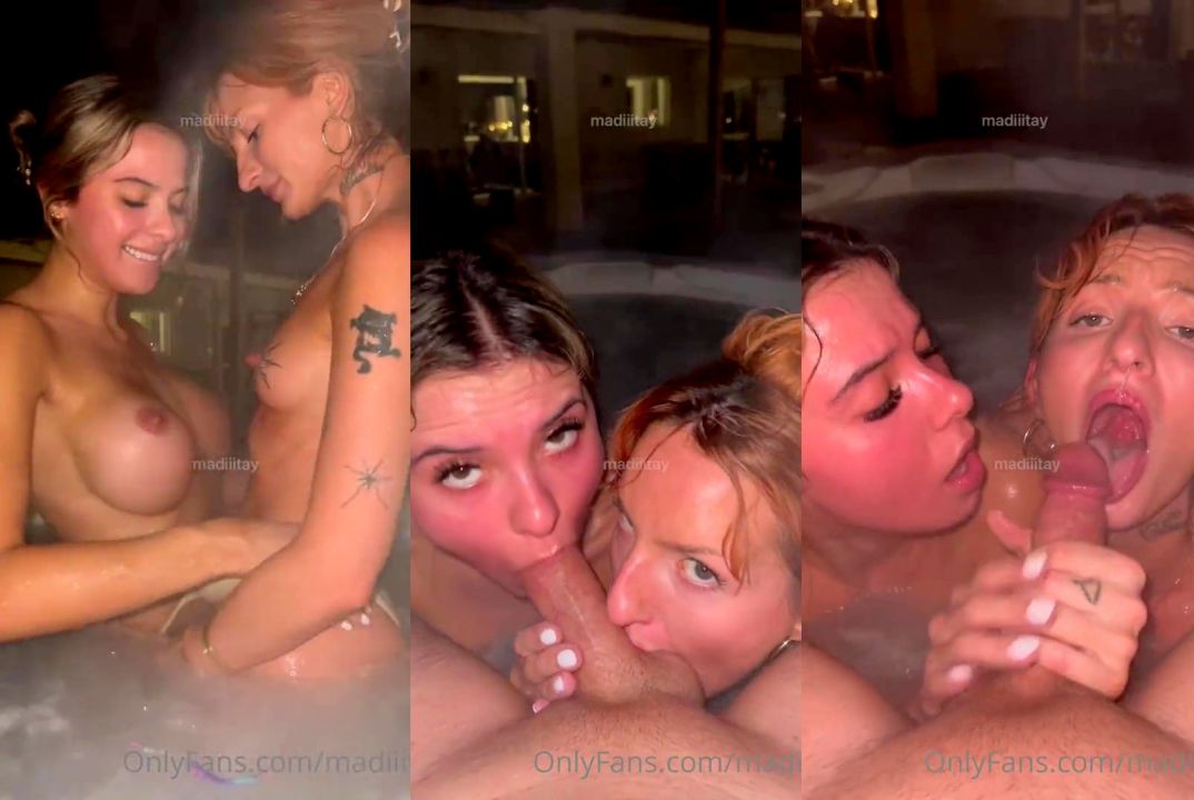 Madiiitay Lesbian Double Blowjob Threesome Video Leaked