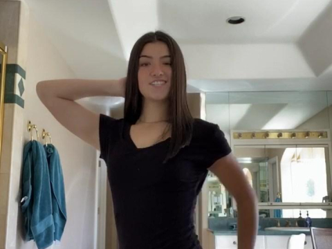 Charli D’Amelio See-Through Mini Dress Dance Video Leaked Charli Damelio See Through Mini Dress Dance Video Leaked