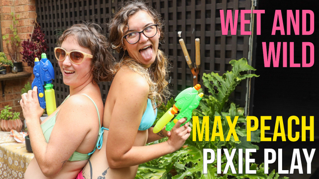 Girls Out West – Max Peach & Pixie Play – Wet And Wild