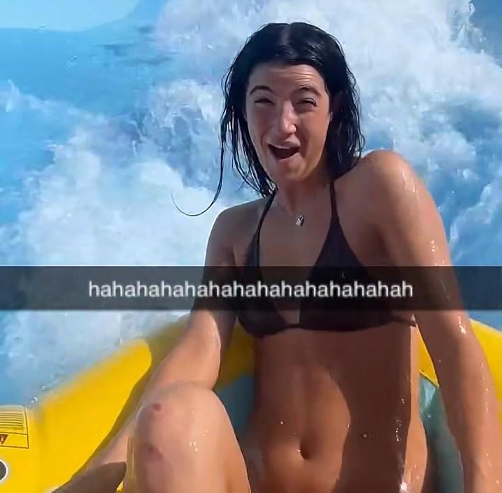 Charli Damelio Bikini Waterpark Video Leaked Rurqon