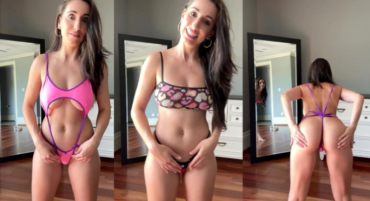 Christina Khalil Swimwear Micro Bikini Ppv Video Leaked
