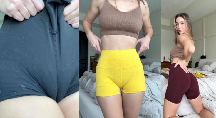Natalie Roush Leggings Shorts Try On Haul Video Leaked
