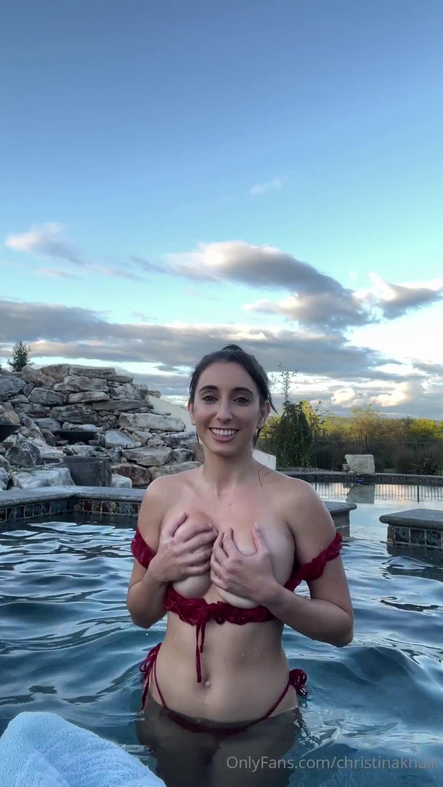 Christina Khalil Nude September Onlyfans Livestream Leaked Part 1 Fnrzgo