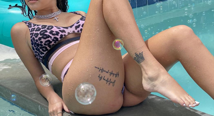 Malu Trevejo Sexy Wet Bikini Pool Onlyfans Video Leaked Wzyixj