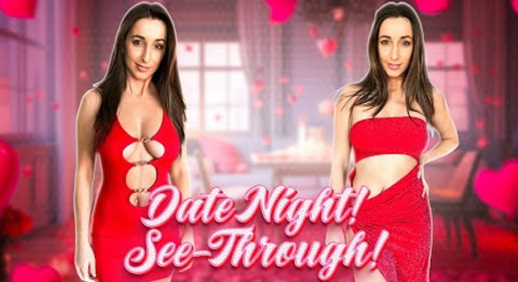 Christina Khalil Date Night See Through Try On Video 2