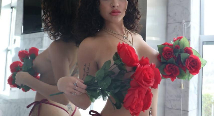 Malu Trevejo Nude Topless Roses Onlyfans Set Leaked Yutxoy