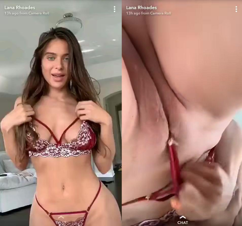 Lana Rhoades Nude Snapchat Tease Onlyfans Video Leaked Arvslp