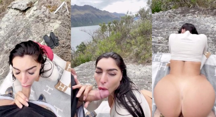 Emily Rinaudo Outdoor Picnic Sex Onlyfans Video Leaked