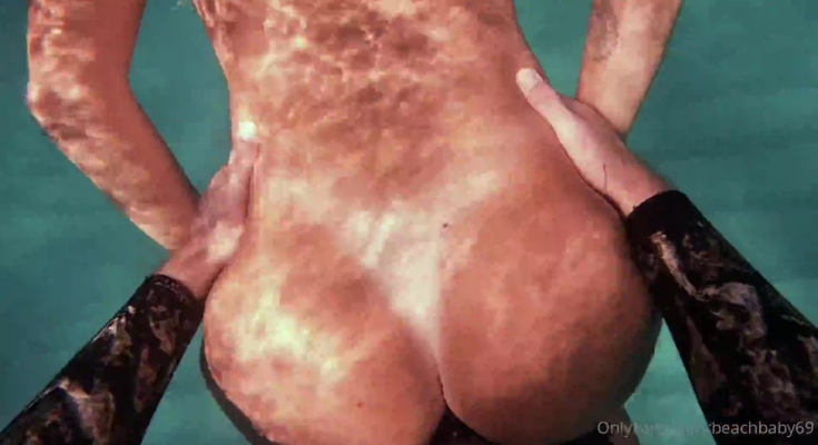 Anywaybrittnaay Nude Underwater Sex Cumshot Video Leaked 3