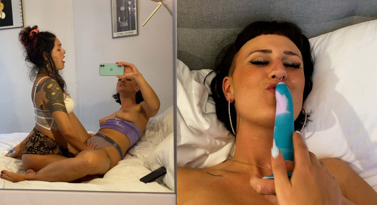 Lustery Leticia & Lya Purple Perfection