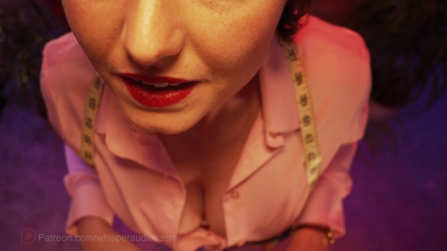 WhisperAudiosASMR Flirty Stylist Measures You Video Leaked