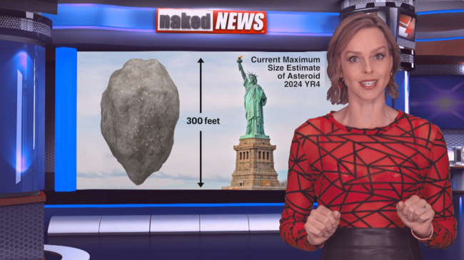 Naked News – Thursday February 13, 2025 – News off the Top