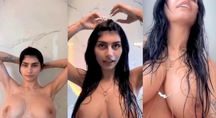 Mia Khalifa Naked Hot Shower New Ppv Video Leaked